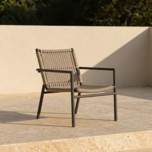 Arcus Woven Rope Lounge Chair